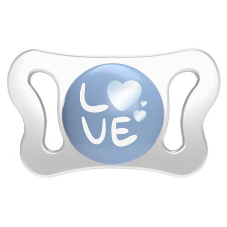 Chicco PhysioForma Micro Smoczek Silikonowy 0-2m 2szt. Niebieski