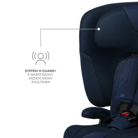 Kinderkraft FIX2GO Fotelik Samochodowy 9-36 kg Niebieski