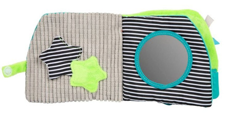 Canpol babies pluszowa książeczka edukacyjna BEARS 68/075 Zielona