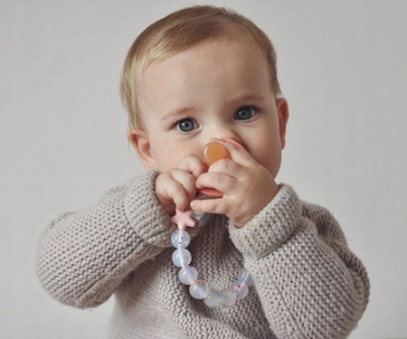 NIBBLING Zawieszka Gwiazdka Turkusowy Candy