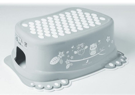 Tega Podnóżek Antypoślizgowy Sowa Szary