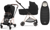 Cybex Mios 3.0 Wózek Głęboko-Spacerowy Sepia Black + Cybex Platinum Śpiworek