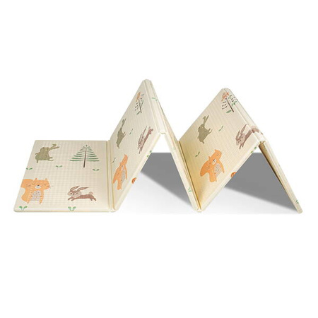 Bocioland Składana Mała Mata Dwustronna 40x75x10 cm Miś