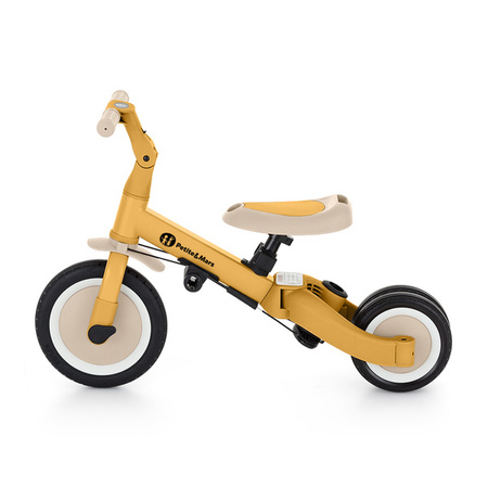 Petite&Mars Turbo Wielofunkcyjny Rowerek Trójkołowy 5w1 Intense Ochre