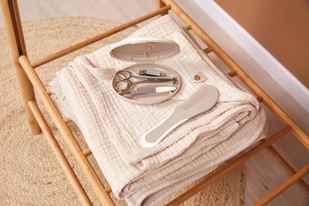 Bébé-Jou Zestaw Kąpielowy Sense 7 Elementów Taupe 428805