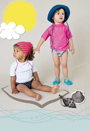 Lassig, Koszulka T-shirt do pływania White, UV 50+