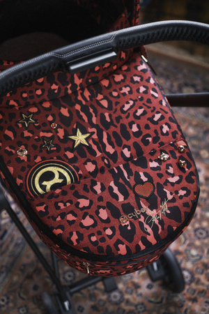 Cybex e-Priam 4.0 Wózek Głęboko-Spacerowy Rosenrot Red by Alec Voelkel