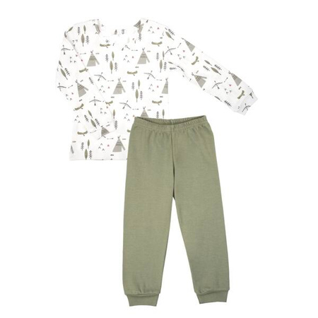 Nicol Piżama Dla Chłopca z Długim Rękawem Bawełniana Bruno Rozmiar 92