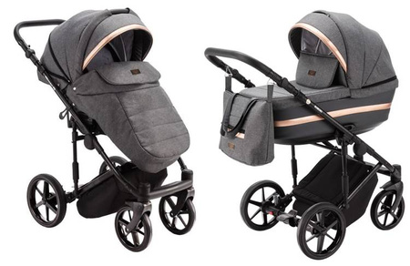 Adamex Rimini Wózek Głęboko-Spacerowy 2w1 RI-110-LUX