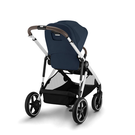 Cybex Gazelle S Wózek Rok Po Roku Rama Srebrna Ocean Blue