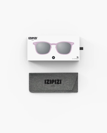 IZIPIZI Okulary Przeciwsłoneczne dla Dzieci 5-10 lat Lilac E
