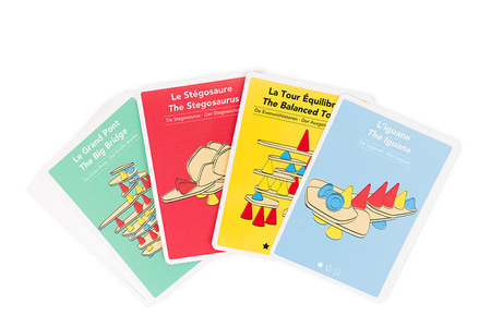 OPPI Kreatywny zestaw konstrukcyjny mały Piks Small 24 el. + Zestaw 24 kart kreatywnych 3+