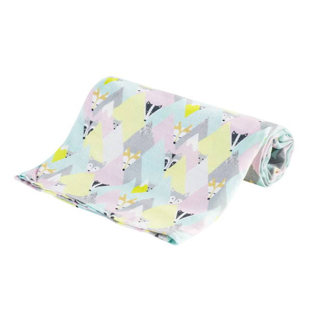 Bocioland Pieluszka Bambusowa 75x75 Liski BOC0319