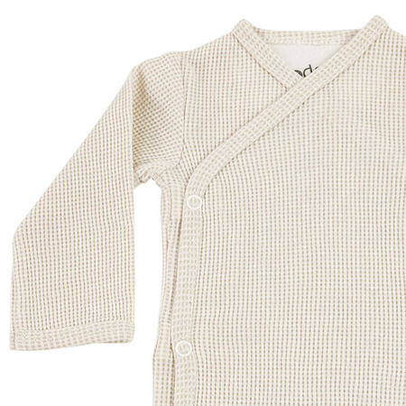 Lodger Body kopertowe niemowlęce długi rękaw bawełniane kremowe Ciumbelle Cloud Dancer r. 62