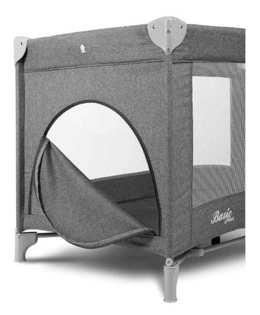 Caretero Łóżeczko Turystyczne Basic Plus Graphite