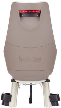 Bobike Fotelik Rowerowy Exclusive Maxi Plus Led Na Bagażnik Safari Chic