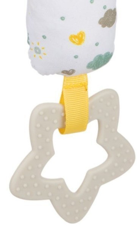 Canpol Babies Mouse Pluszowa Zabawka z Piszczkiem i Gryzakiem 77/205