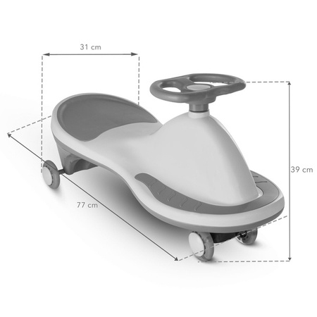 Kidwell Rollo Jeździk Grawitacyjny Gray