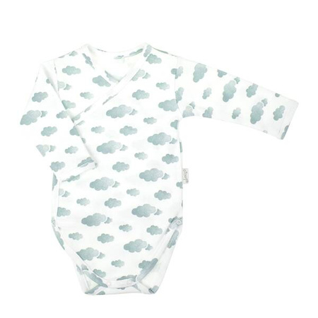 Nicol Body Niemowlęce Rozpinane Kopertowo Dla Chłopca Wyprawka z Długim Rękawem Liam Rozmiar 62