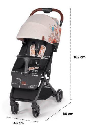 Kinderkraft Nubi Wózek Spacerowy Bird Freedom