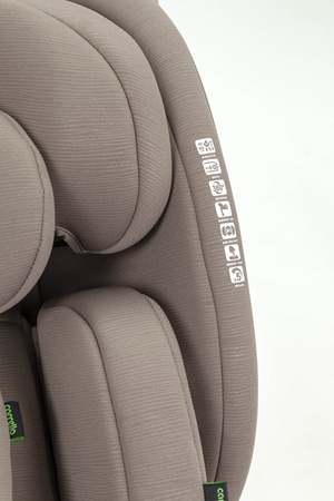 Carrello Octopus CRL-16002 Fotelik Samochodowy 0-36kg Midnight Black