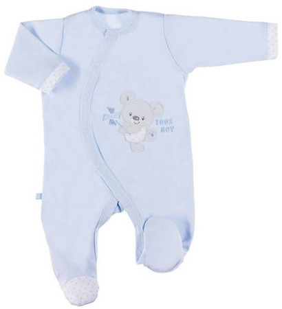 Pajac Dziecięcy Newborn Niebieski r. 50