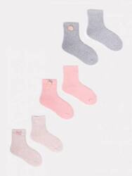 Yoclub! Skarpety Frotte Dziewczęce 3-6 m