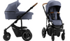 Britax Romer Smile III Zestaw Komfort Wózek Głęboko-Spacerowy + Baby Safe 3 i-Size Fotelik Samochodowy 0-13kg Indigo Blue
