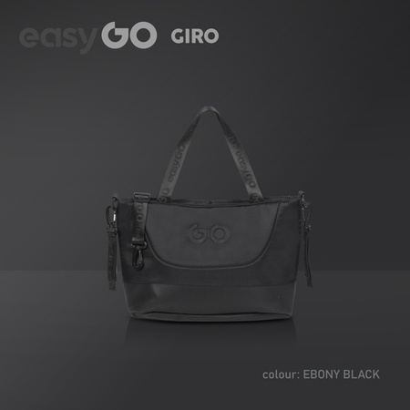 EasyGo Giro Wózek Głęboko-Spacerowy Ebony Black