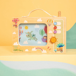 Lilliputiens Drewniana animowana pozytywka Smok Joe 10 m+