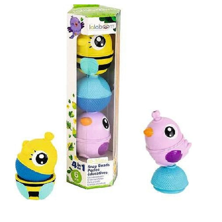 Zestaw kulko-klocków - zwierzątka leśne - 6 elementów - wersja 2