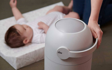 Magic Majestic Kosz Na Zużyte Pieluchy + Worki Różowy