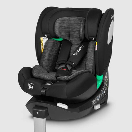 Lionelo Braam I-Size Fotelik Samochodowy 0-36 kg Black Carbon