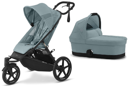 Cybex Avi Spin Wózek Głęboko-Spacerowy / Biegowy Stormy Blue