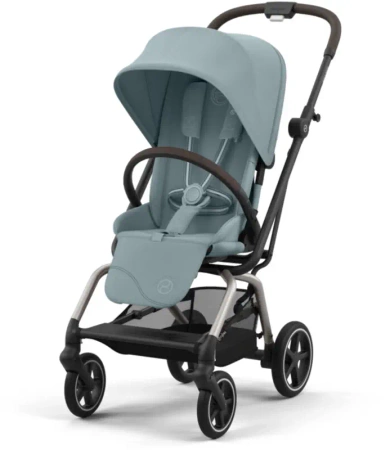 Cybex Eezy S Twist Plus 2 Wózek Spacerowy Rama Taupe Stormy Blue 2024