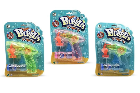 Artyk Pistolet do robienia baniek mydlanych mix