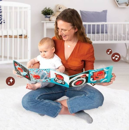 Yookidoo Dwustronna Muzyczna Książeczka Ze Światełkami
