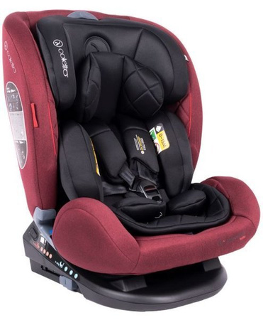 Coletto Cascade Isofix Fotelik Samochodowy 0-36 kg RWF Red