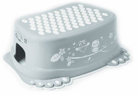 Tega Podnóżek Antypoślizgowy Sowa Szary