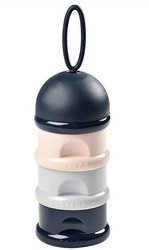 Beaba Pojemniki Na Mleko w Proszku  Dark Blue + Gray + Pink