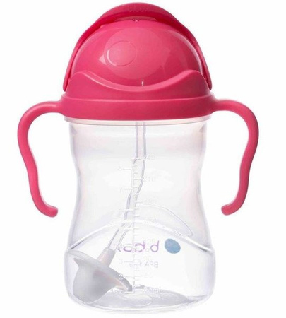 B.Box Innowacyjny Bidon Ze Słomką Malinowy