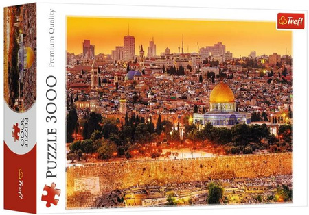 Trefl Dachy Jerozolimy Puzzle 3000 Elementów