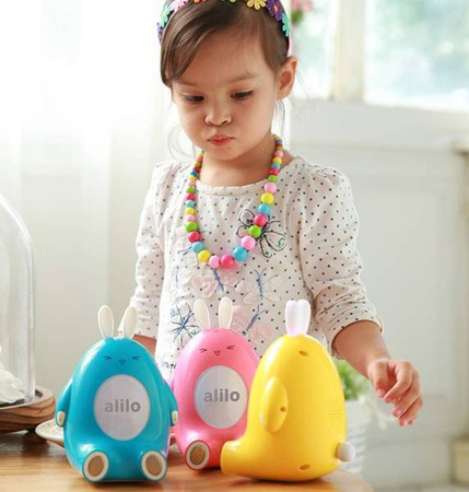 Alilo Króliczek Happy Bunny P1 Żółty