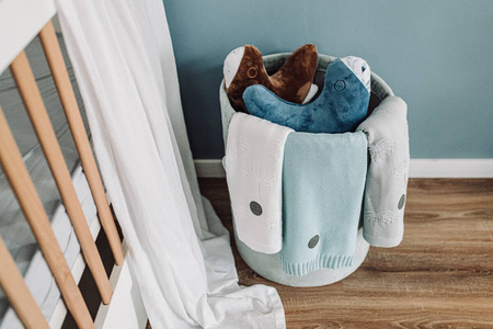 Yoonco Koc Bambusowy 80x100 Dmuchawce Biały