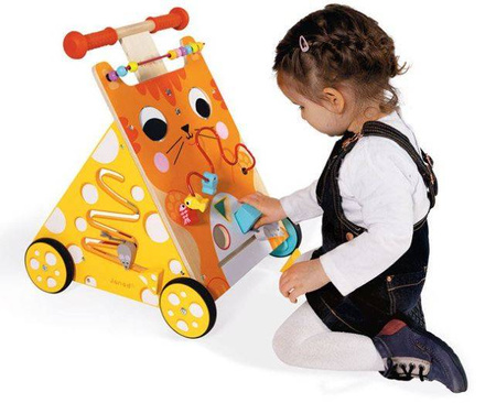 Janod Wielofunkcyjny Pchacz Edukacyjny Kot