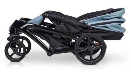 Riko XD Wózek Głęboko-Spacerowy 2w1 Crystal Blue