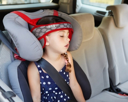 NapUp Opaska Podtrzymująca Głowę w Foteliku Samochodowym Czerwona