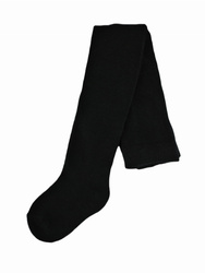 Noviti Rajstopy Bawełniane Gładkie Czarne 104-110