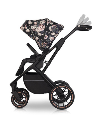 Cavoe Axo Style Wózek Głęboko-Spacerowy 2w1 + Torba + Adaptery La Rose
