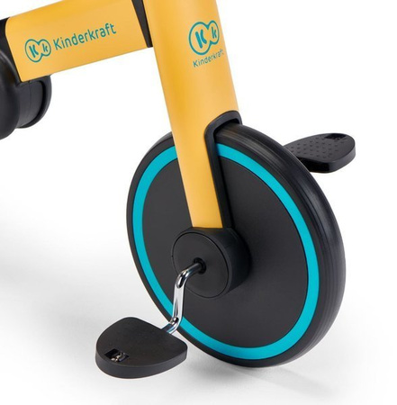 Kinderkraft 4TRIKE Rowerek Trójkołowy Primrose Yellow